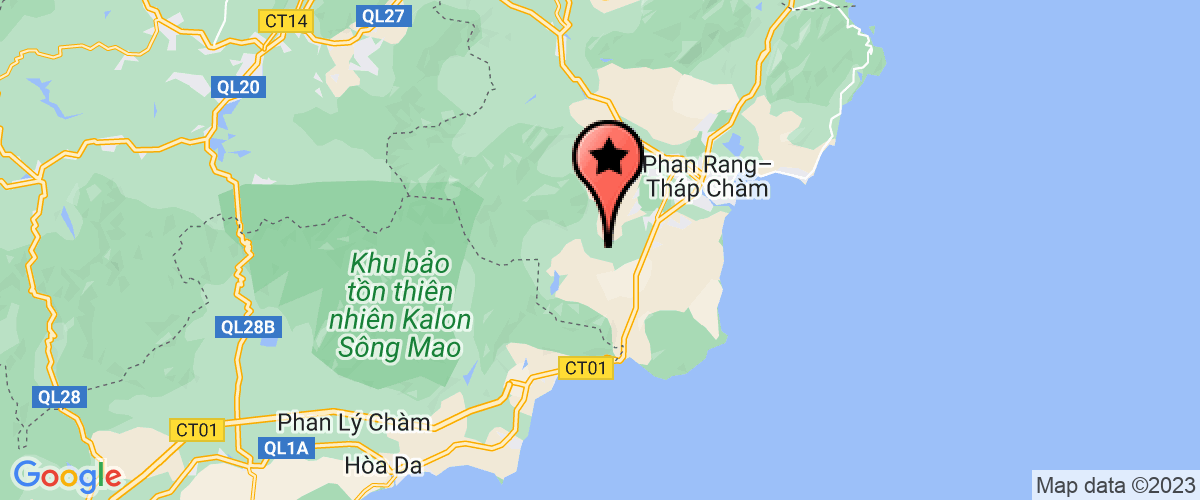 Bản đồ đến Công Ty Trách Nhiệm Hữu Hạn Thuận Bình - Ninh Thuận