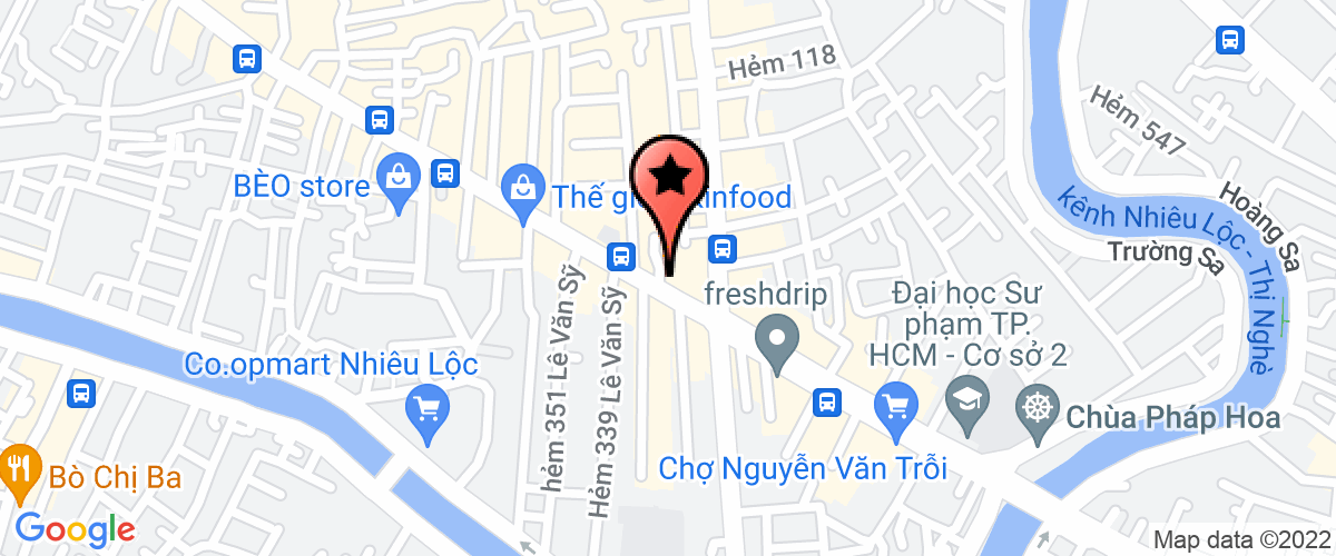Map go to Uy Ban Nhan Dan Phuong 14 Quan 3