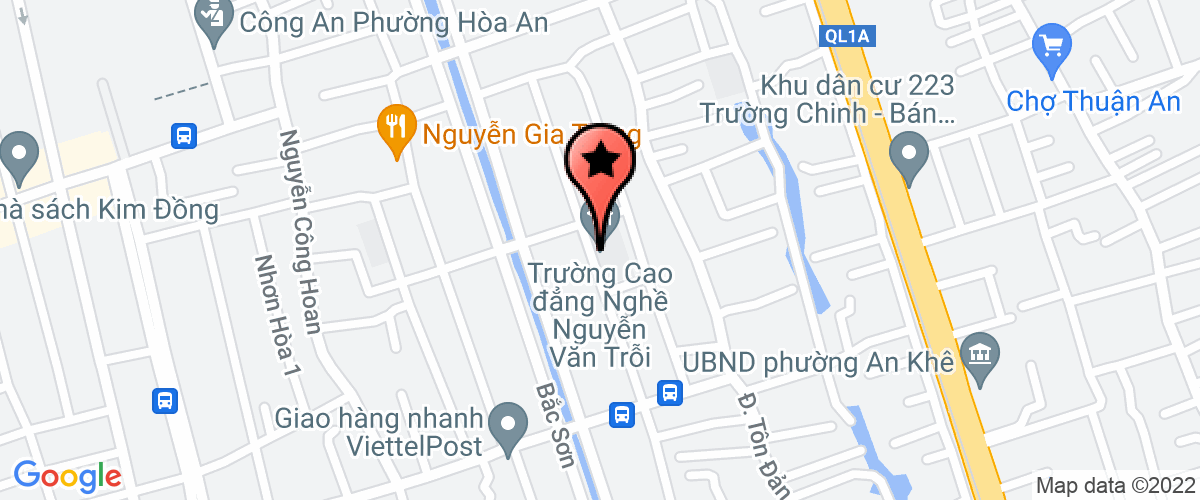 Map go to Chuc Nang Hcare Food Joint Stock Company