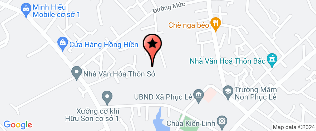 Map go to Phuong Dong Lan Tuan Tinh Joint Stock Company
