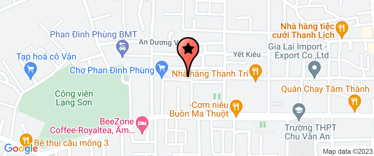 Map go to Phu Thinh Security Service Company Limited