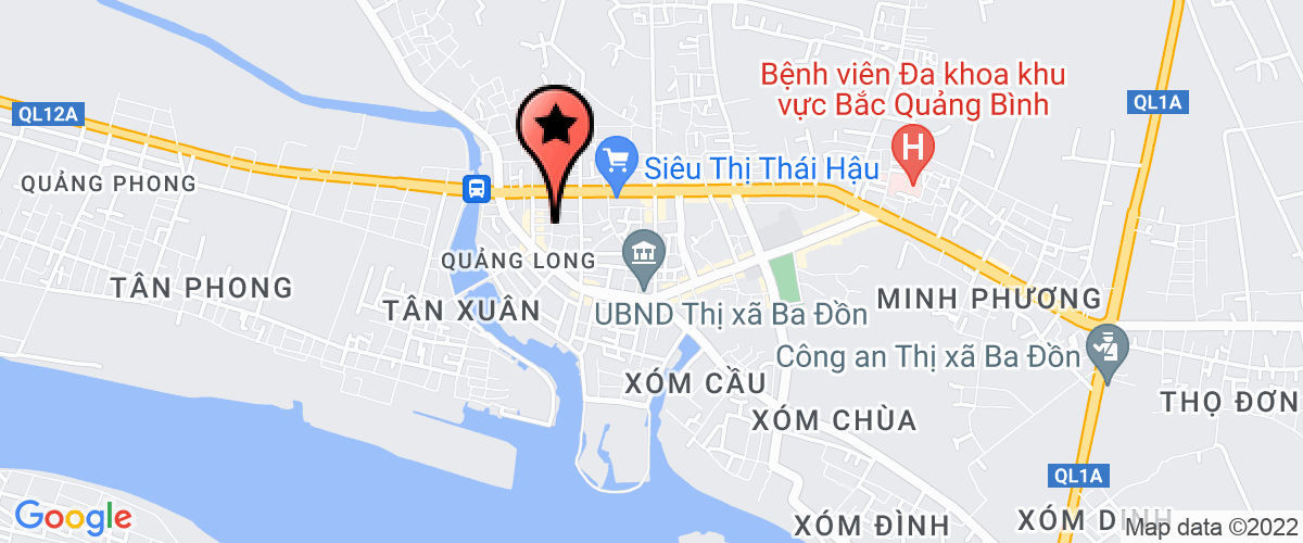 Map go to Luong The Vinh High School