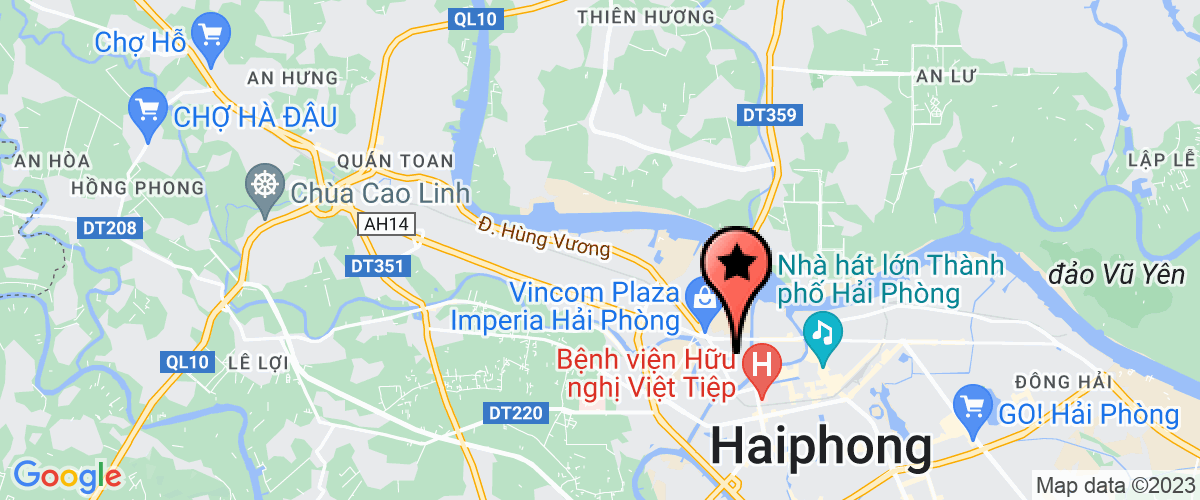 Map go to Viet Trung Development General Trade Company Limited