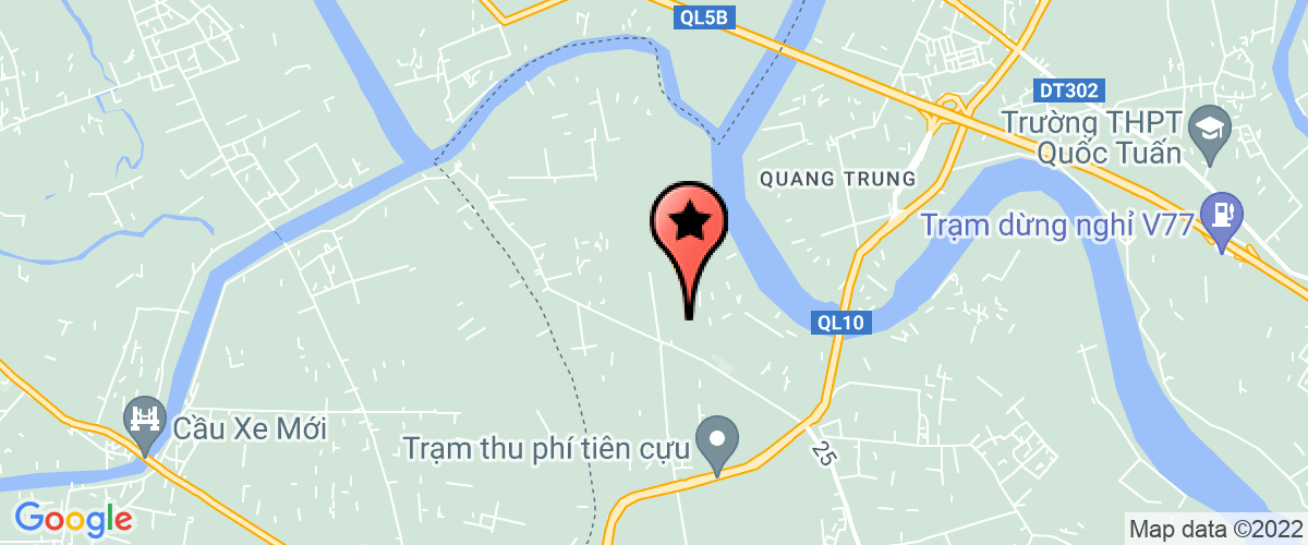 Map go to Uy ban nhan dan xa Dai Thang