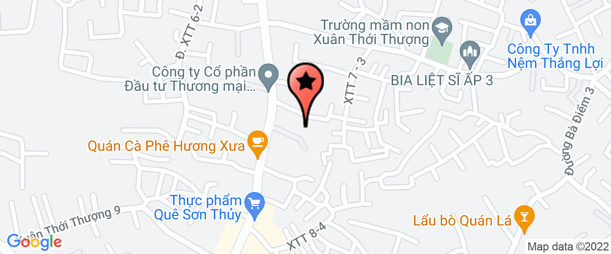Map go to Phu Xanh Company Limited