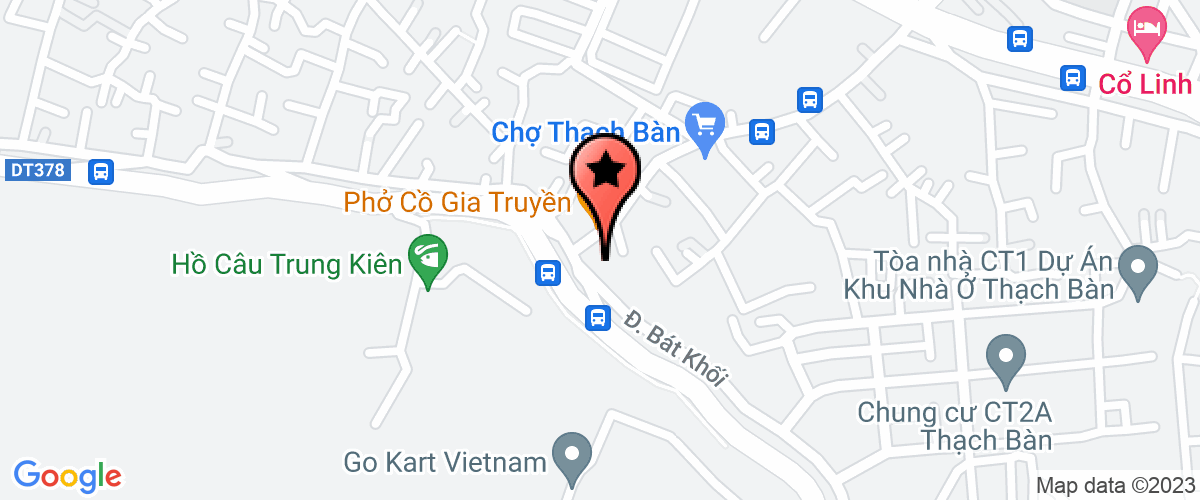 Map go to Van phong dai dien co phan HASHIMOTO SANGYO tai Ha Noi Company