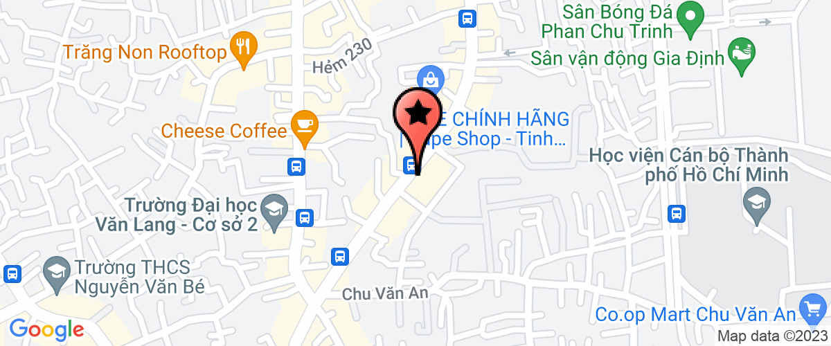 Map go to Binh Hoa Production Private Enterprise