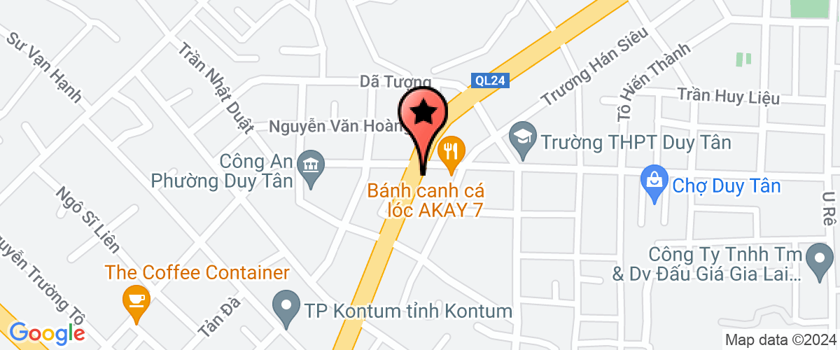 Bản đồ đến Công Ty TNHH MTV Khang Huy Kon Tum