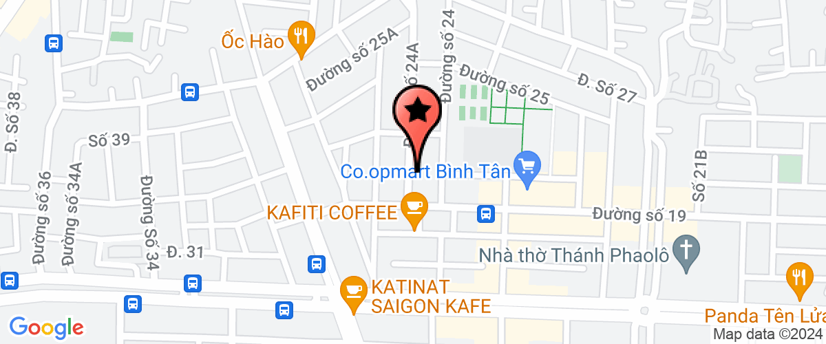 Map go to Minh Phat Production Trading Services Construction Company Limited