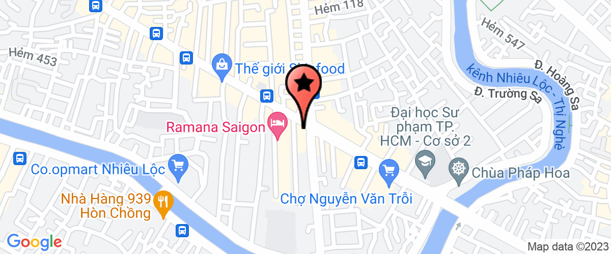 Map go to Kim Hoang Moter Trading Service Company Limited