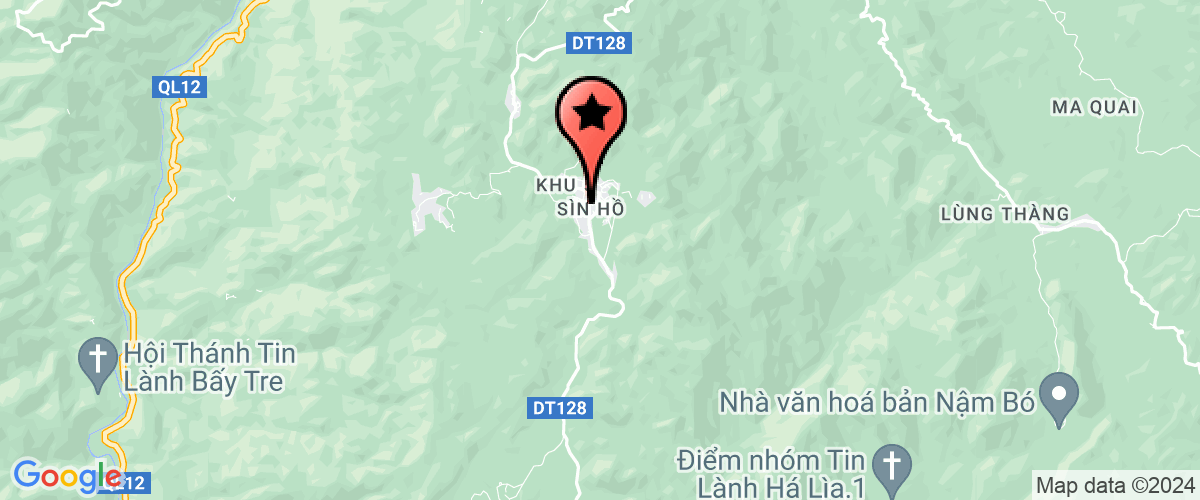 Map go to Vien kiem sat nhan dan Sin Ho District