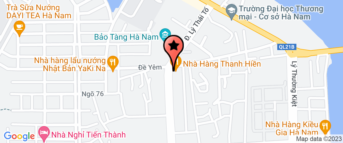 Map go to Bạch Mai Phương Anh Medical Treatment Joint Stock Company