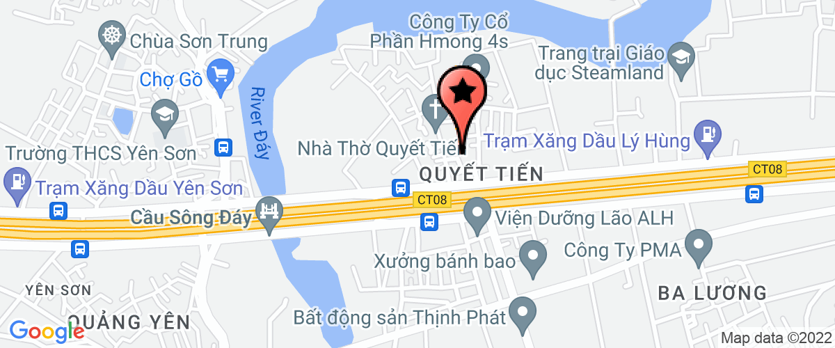 Bản đồ đến Công Ty Cổ Phần Thương Mại Dịch Vụ Cơ Điện Á - Âu Việt Nam