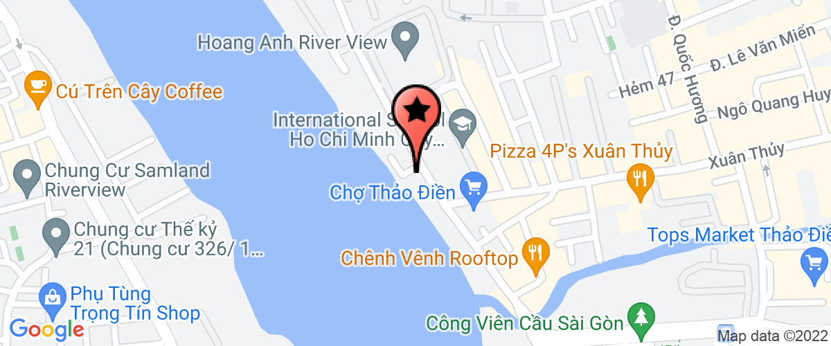Map go to Dong A Viet Nam Security Service Company Limited