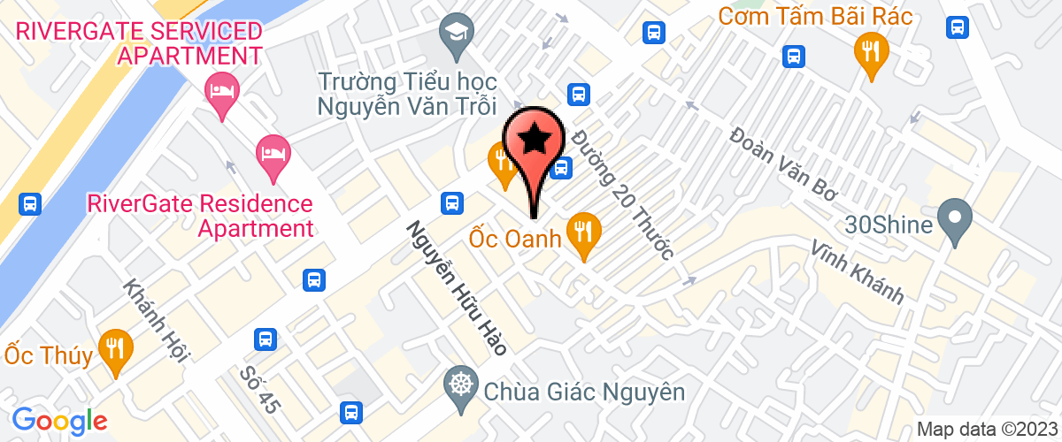 Map go to Hoa Restaurant Company Limited