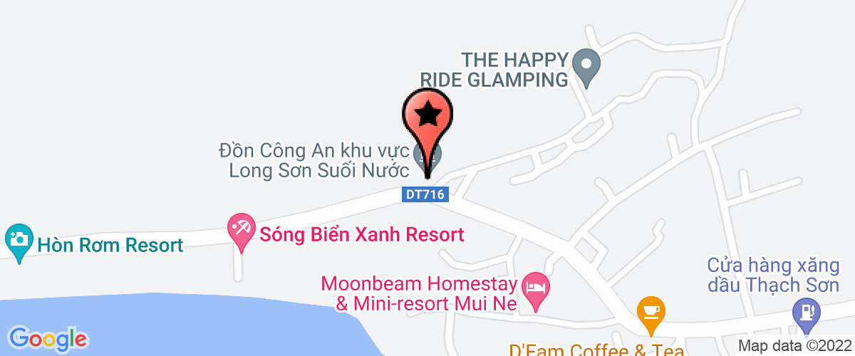 Map go to Hon Rom Tourism Development Corporation