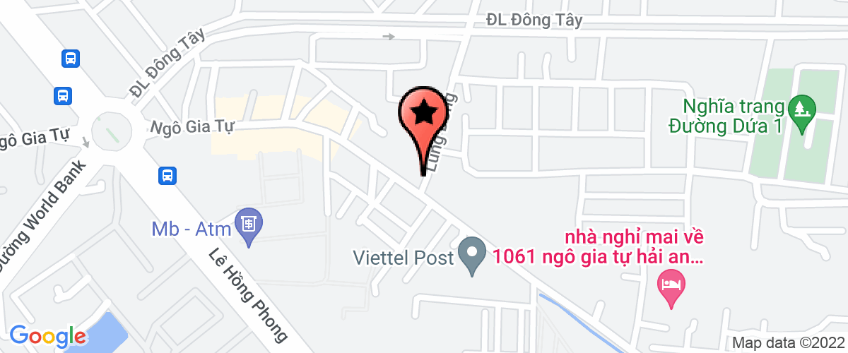 Map go to thuong mai san xuat Gia Bao And Company Limited