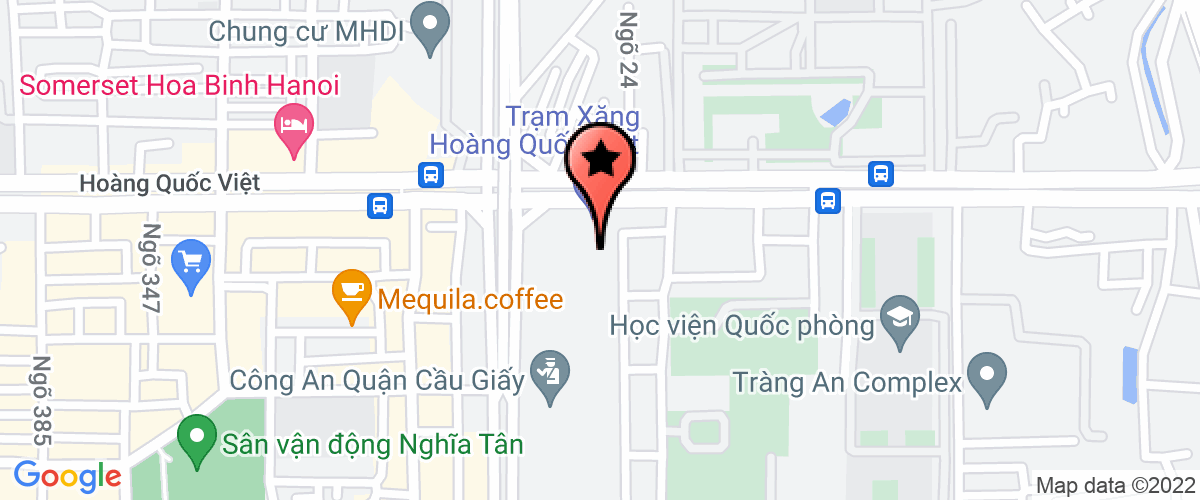 Map go to hop tac xa van tai xay dung lien hop tu liem