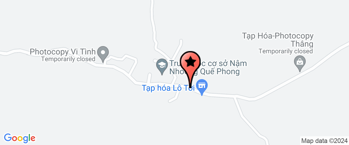 Map go to Nam Nhoong Elementary and Secondary School