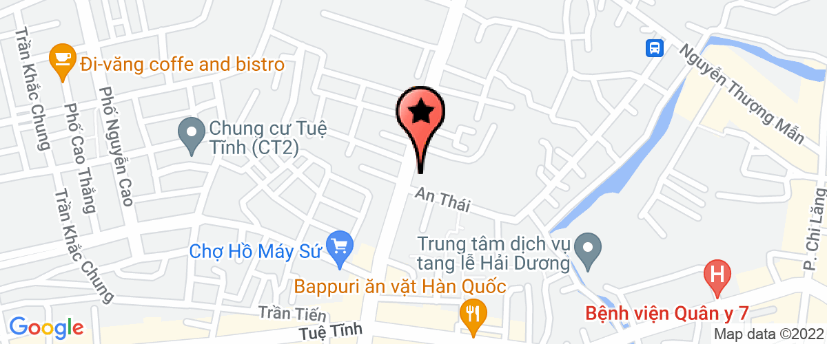 Map go to Da Yang Vi Na Joint Stock Company