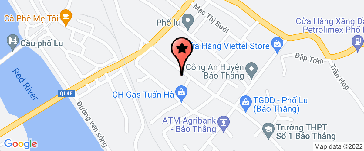 Map go to Dai truyen thanh truyen hinh Bao Thang