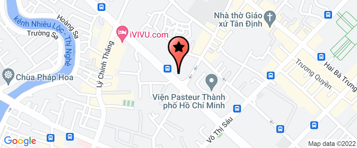 Map go to Hoa Mat Troi (NTNN) Media Company Limited
