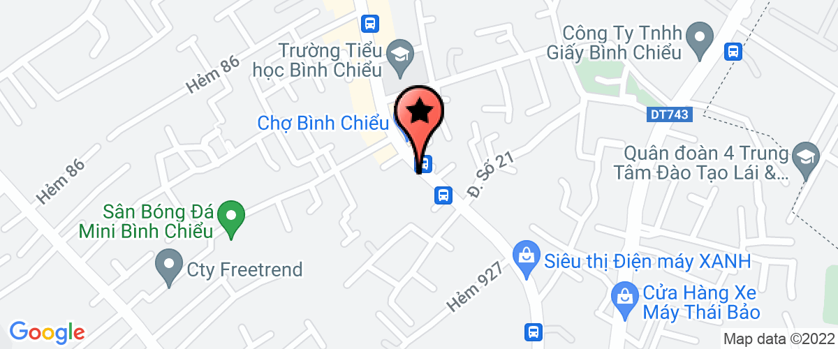 Map go to Phuc Tien Healthcare Service Company Limited