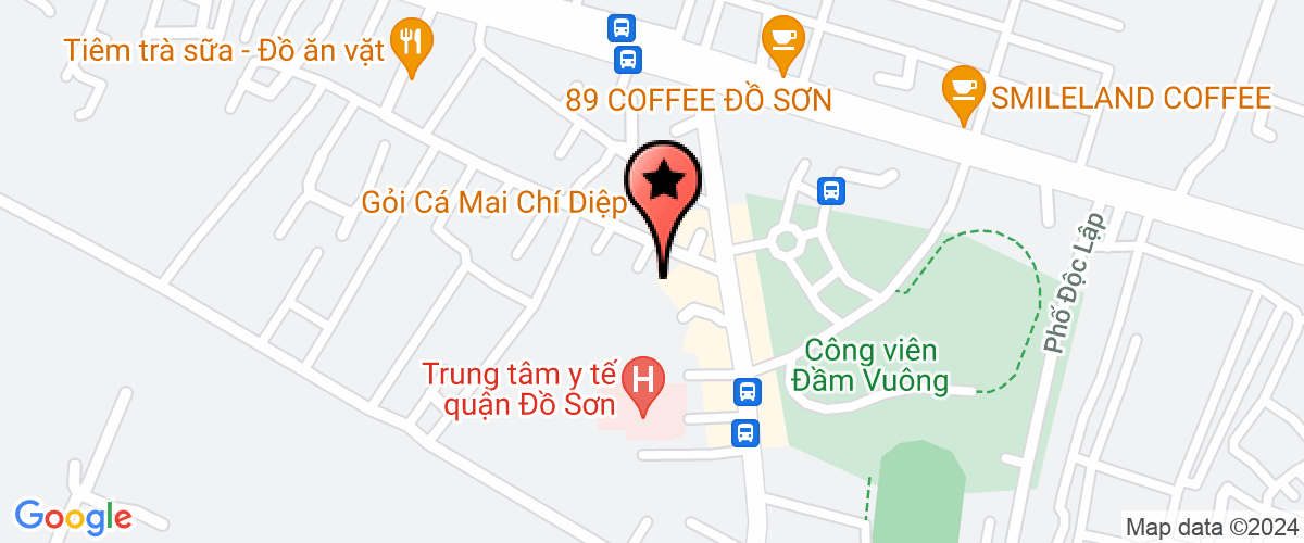 Map go to Van Son Elementary School