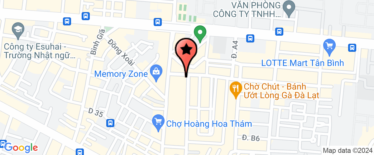Map go to Aoyama VietNam Trading Company Limited