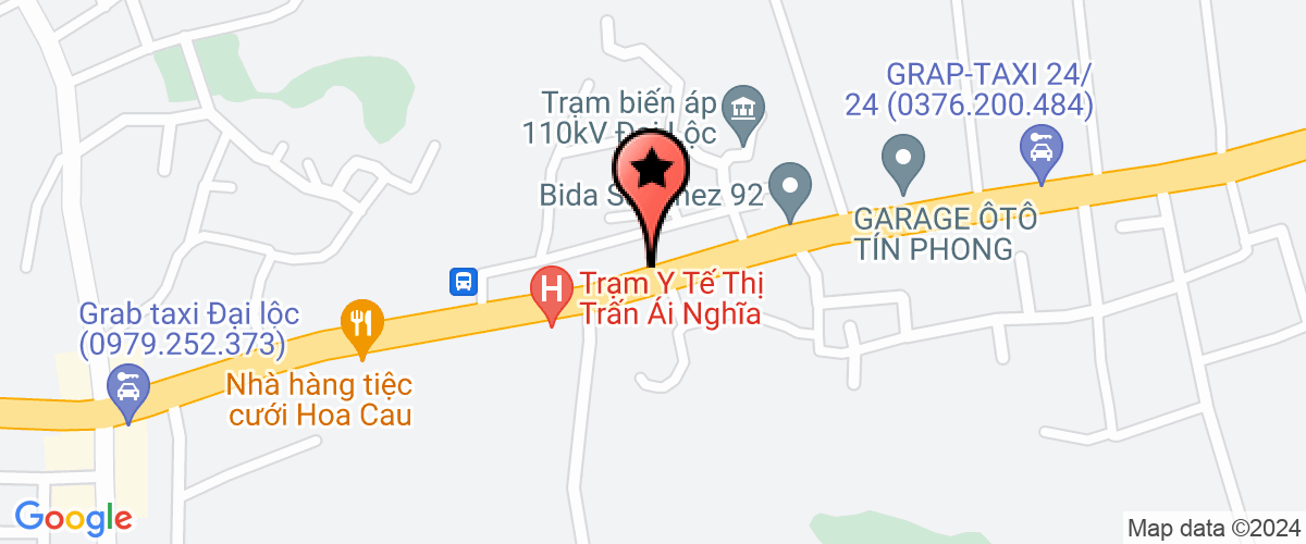 Map go to Hoang Tin Pharmaceutical Trading Company Limited