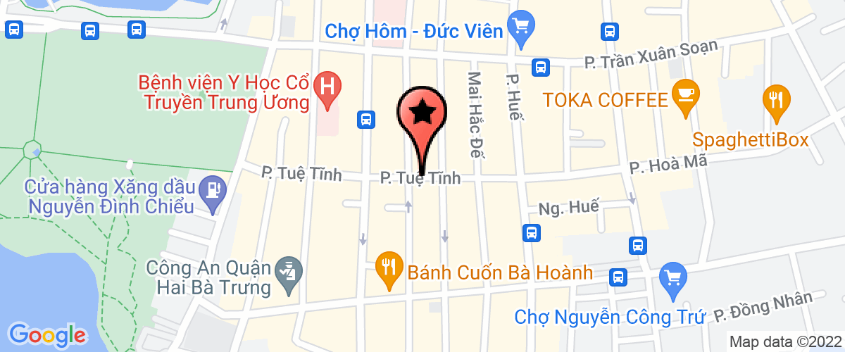 Map go to Thuong mai Thien Thuy Moc Company Limited