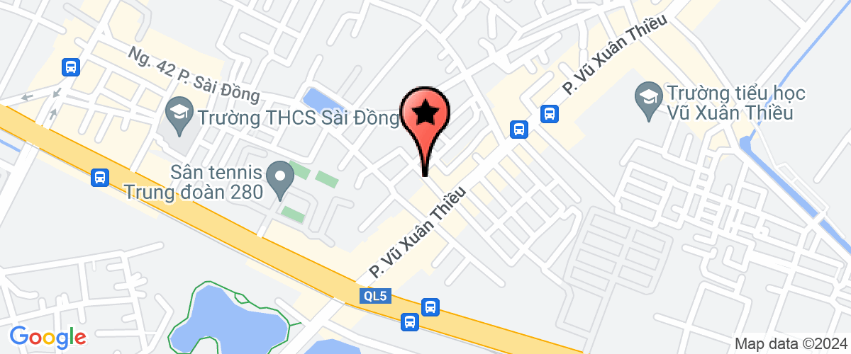 Map go to Lan Anh Education, Training & Edition Joint Stock Company