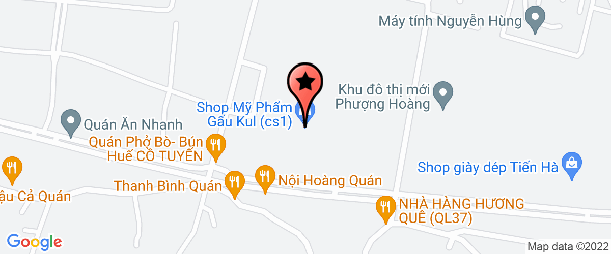 Bản đồ đến CôNG TY TNHH BAO Bì CHâU á