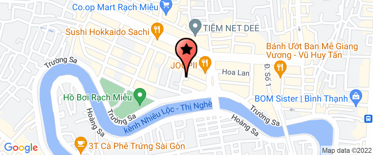 Map go to Dai Kim Hoang Security Services Company Limited