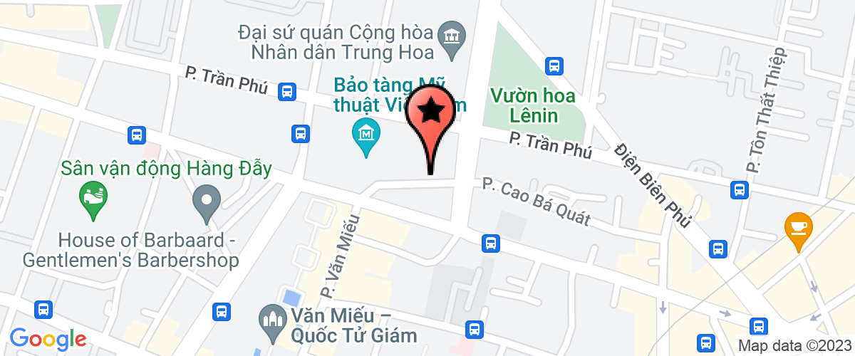 Map go to Huong Hoa Catering Industry Company Limited