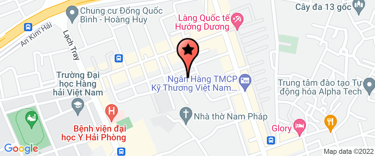 Map go to Huy Hoang International Import- Export & Investment Company Limited