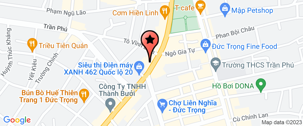 Map go to Vinh Toan Construction Transport Company Limited