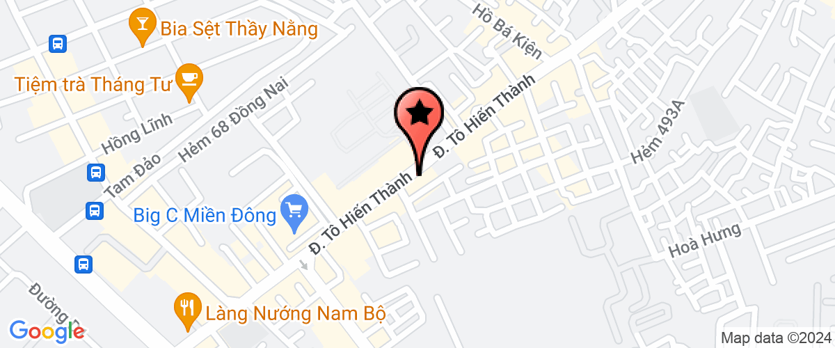 Map go to Hoang Loc Thach Ban Construction And Trading Company Limited