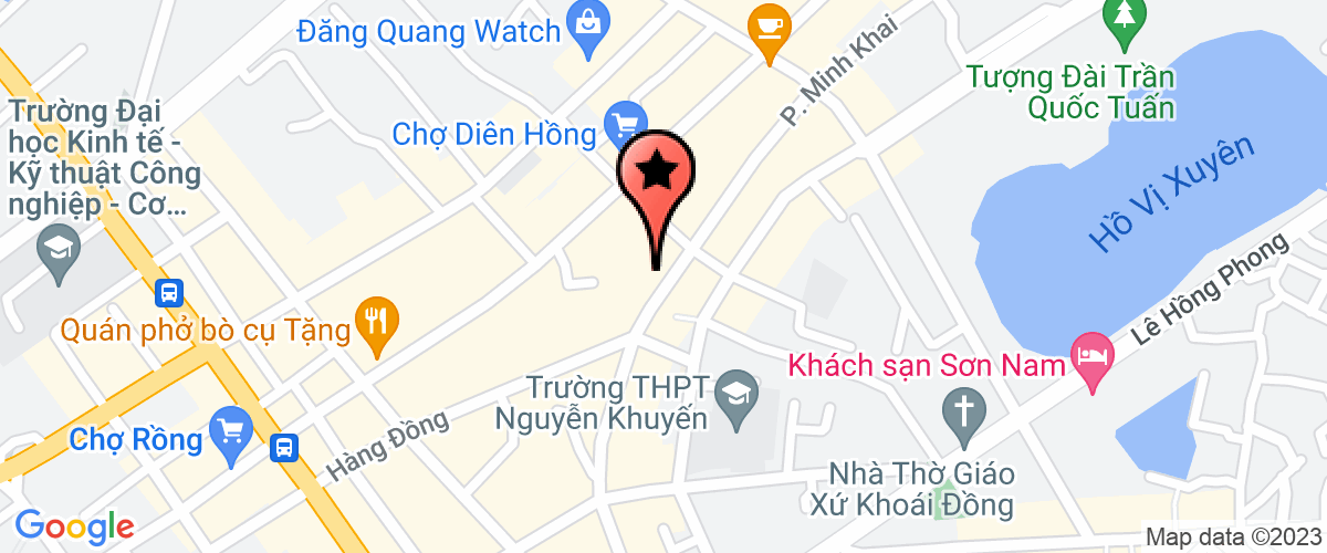 Map go to thuong mai Hoang Lien Company Limited