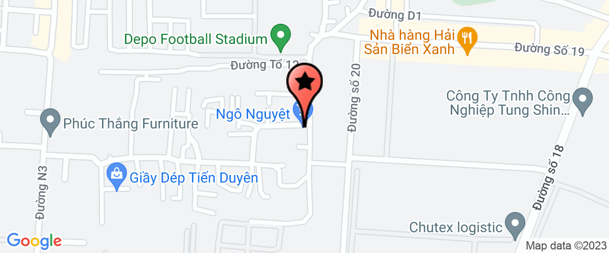 Map go to Ngoc Dinh Pawn Service Private Enterprise