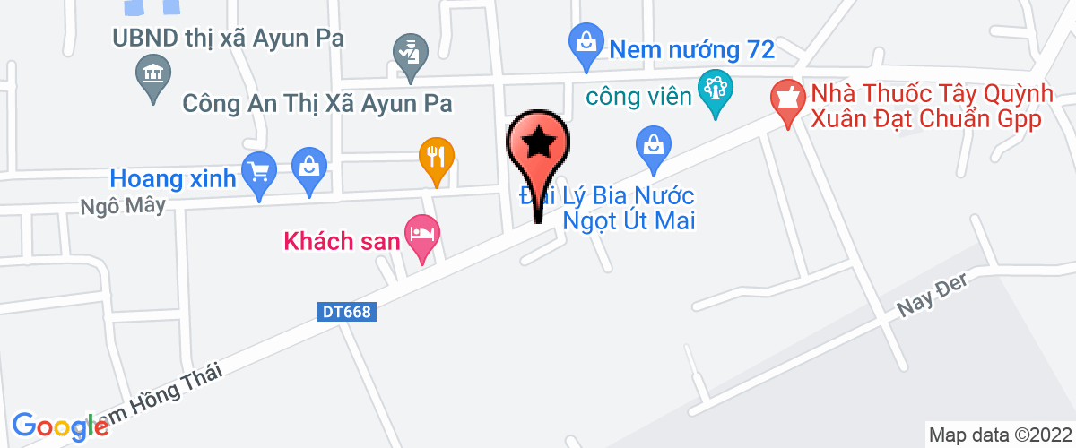 Map go to Huynh Cong Gia Lai Company Limited