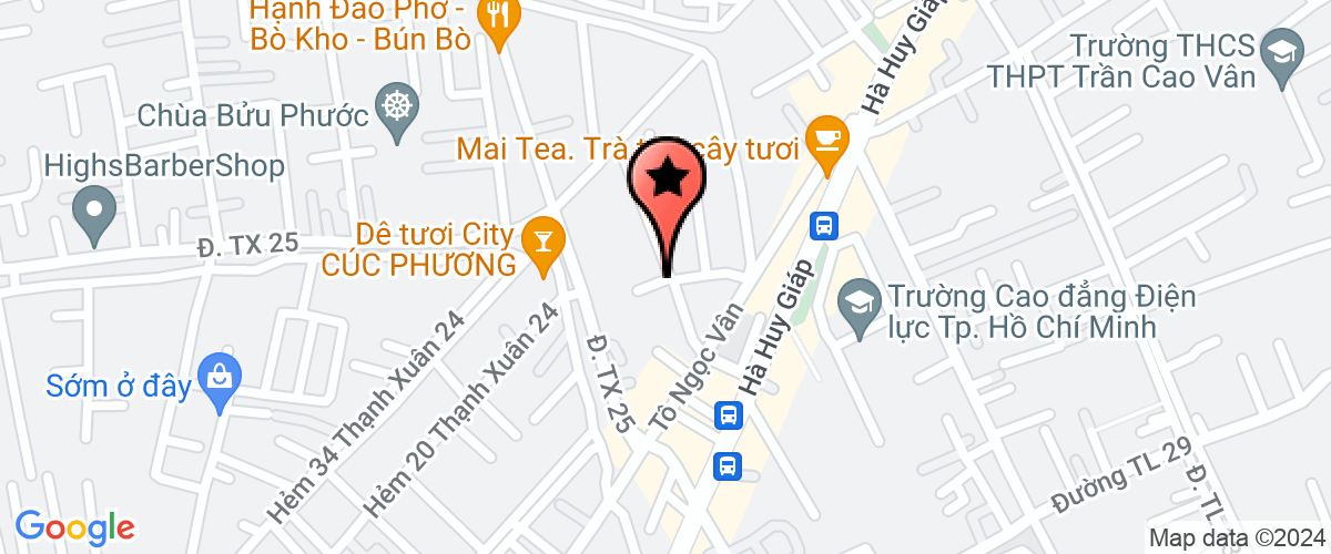 Map go to Lucky Trading Construction Company Limited