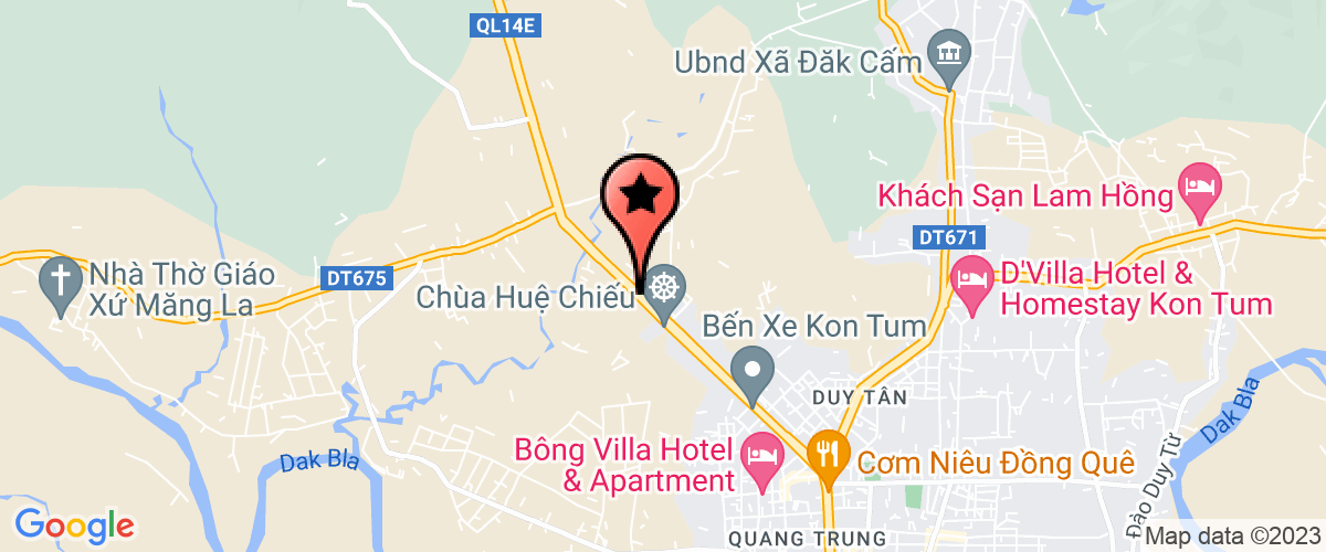 Map go to Hai Son Kon Tum Company Limited