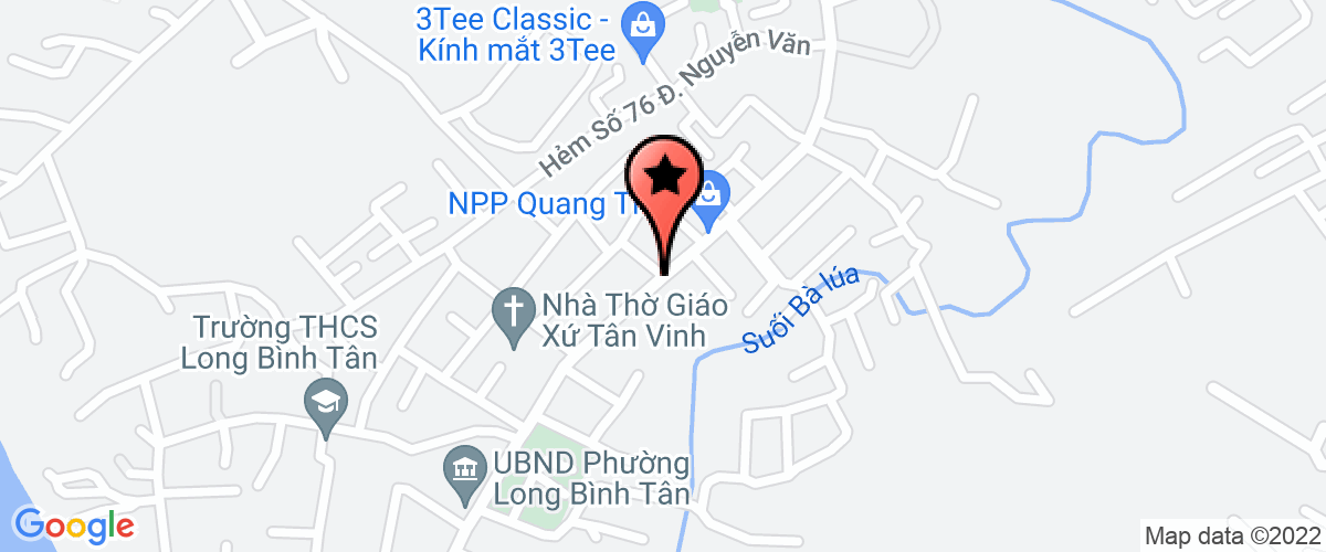 Bản đồ đến Công Ty TNHH Một Thành Viên Thương Mại Và Sản Xuất Cồn Việt