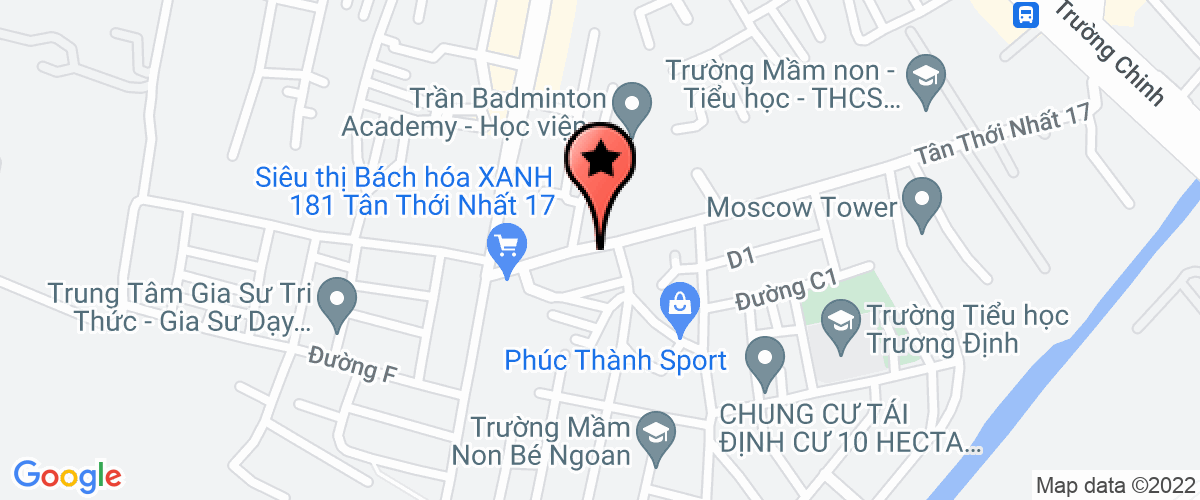 Bản đồ đến Công Ty TNHH Thương Mại Dịch Vụ Xuất Nhập Khẩu Lvc Việt Nam