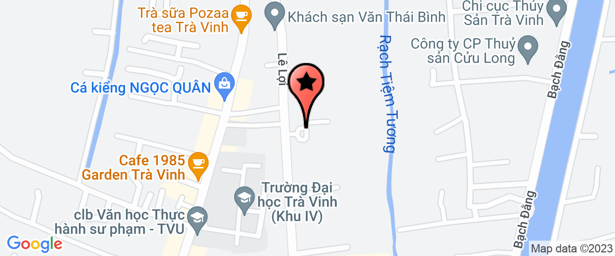 Map go to uy Tra Vinh Province