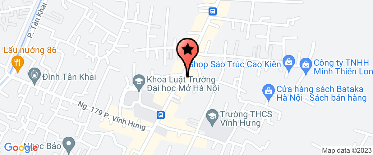 Map go to Guong Kinh Viet Hung Company Limited
