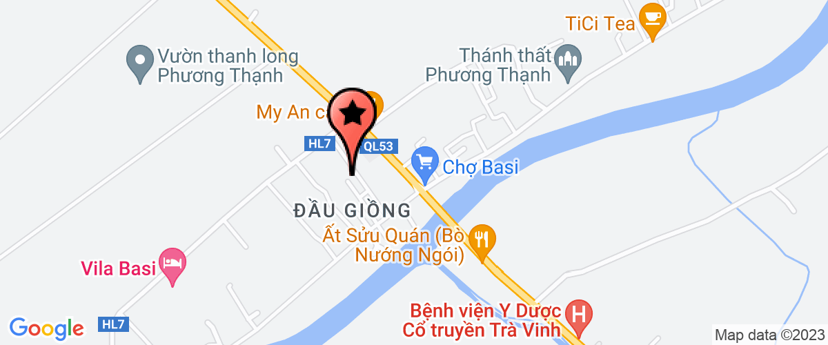 Map go to Hoang Chau Private Enterprise