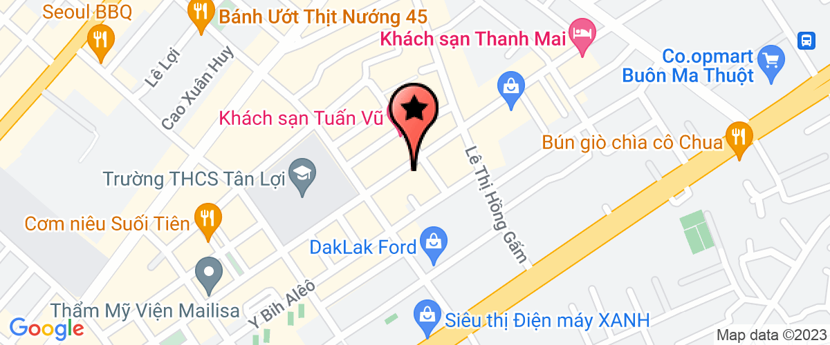 Map go to Dang Le Company Limited