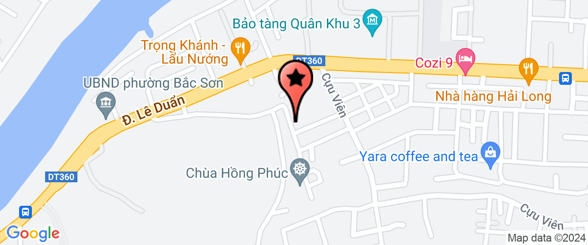 Map go to Gom Quang Ninh Trading And Production Company Limited